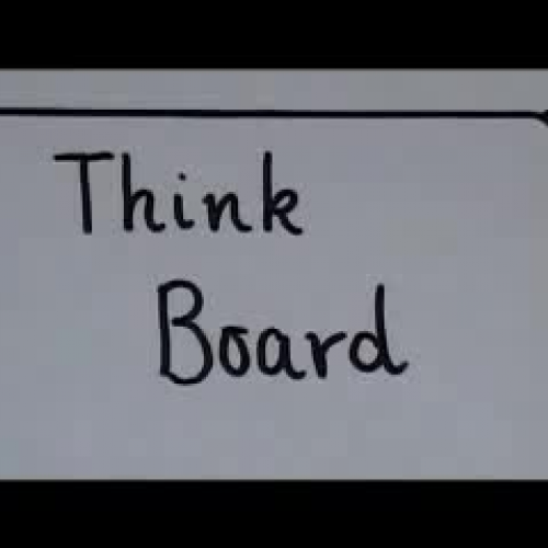 Maths Think Board