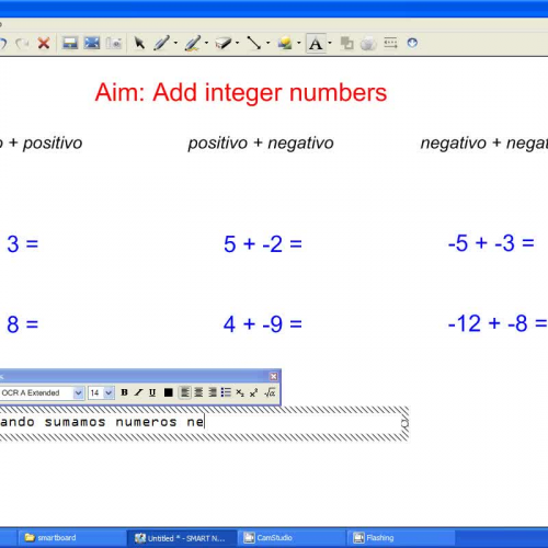 Adding Integer Numbers Advanced Method