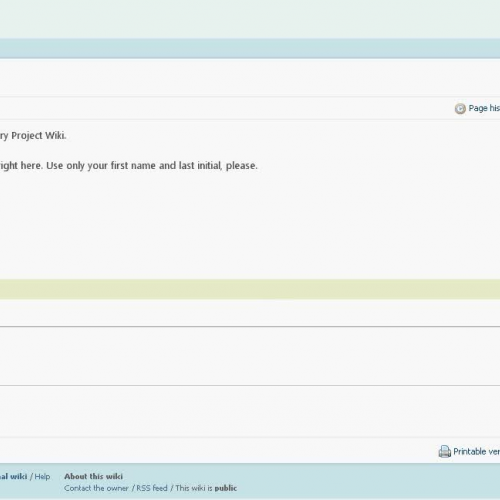 Adding a link in PbWiki