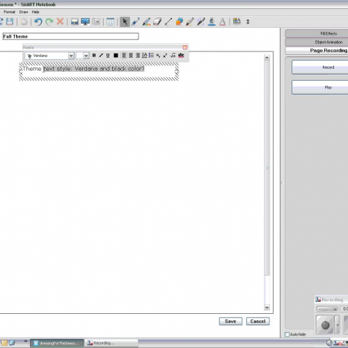 Themes in Notebook software 10
