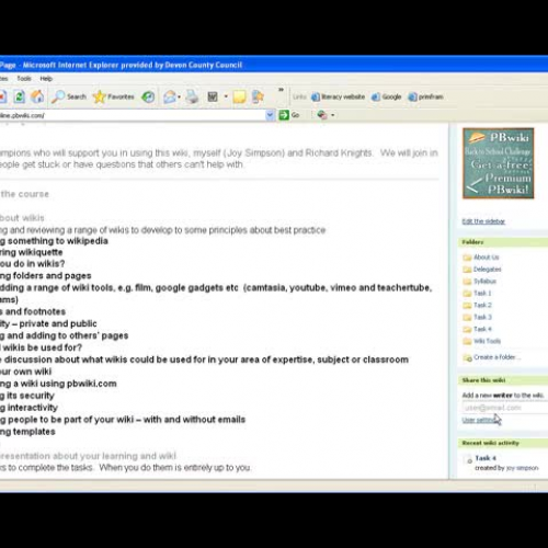 How to invite people to your wiki
