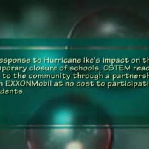 Hurricane Ike Relief Project CSTEM Exploratio