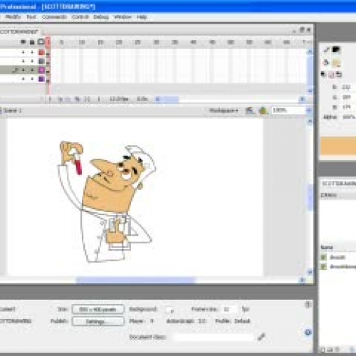 Illustration in Flash - Fixing Problems