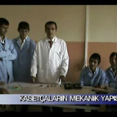 kaset mekanik YAPISI  cassette mechanical  sp