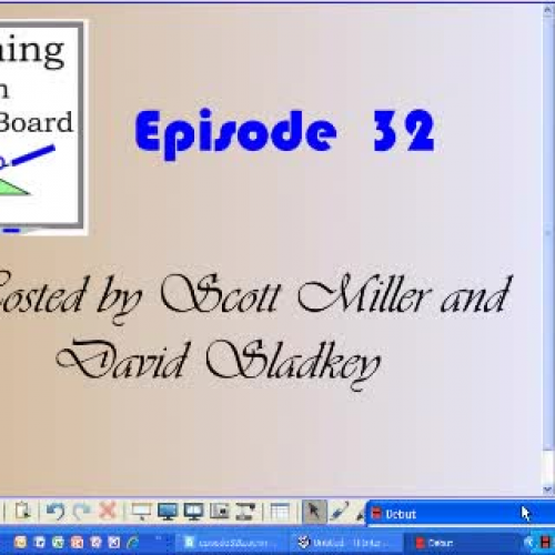 Teaching with Smartboard Episode 32 Math Tool