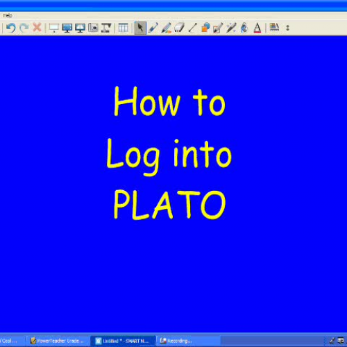 How to Log into PLATO