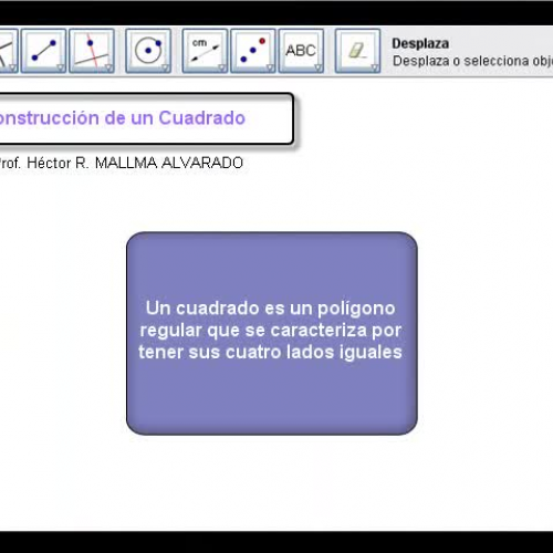 Construccion de un Cuadrado