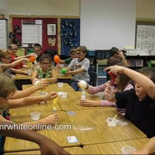 Acetic acid meets bi-carbonate soda