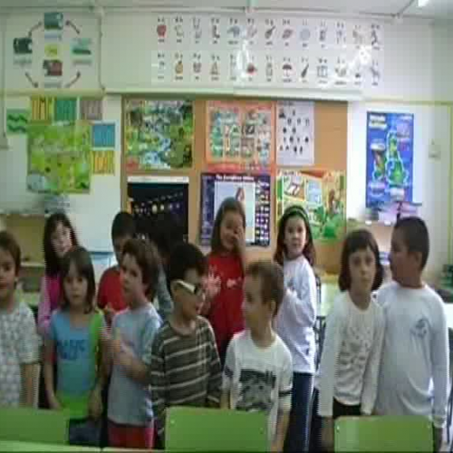 Where is my crayon ? B