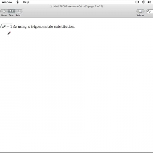 Math 2600 Take Home 04 Key