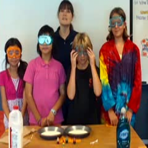 Science Wizards--Soap Molecules Eat Fat Molec