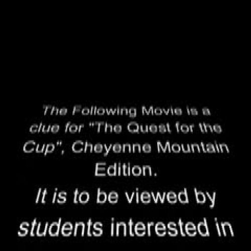 the quest for the cheyenne cup