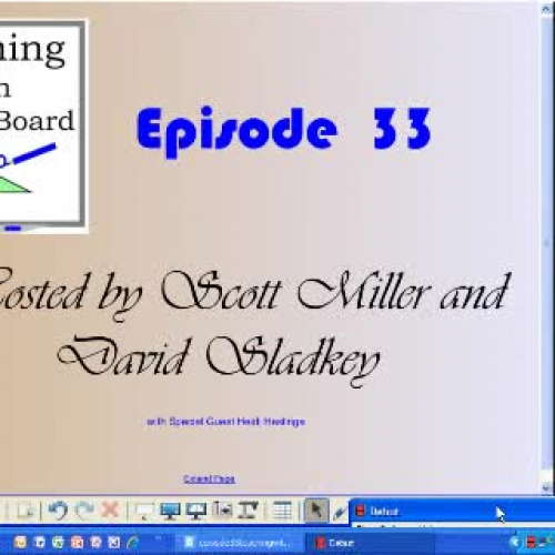 Teaching with Smartboard Episode 33