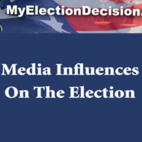 Media Influence on the 2008 Presidential Elec