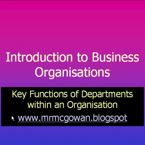 Business Departments