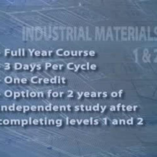 Trout - Industrial Materials 1 and 2