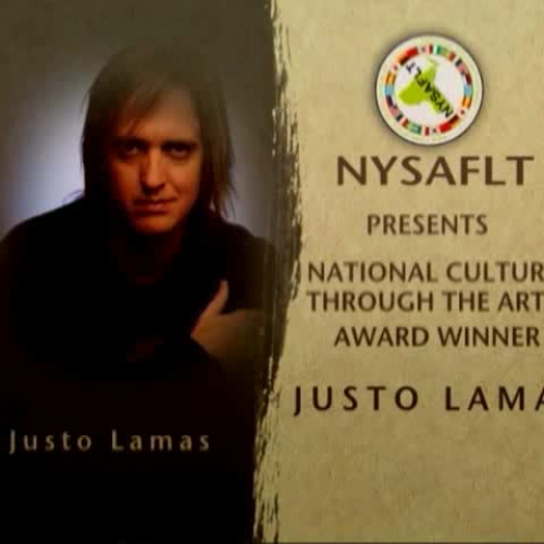 Justo Lamas wins National Award
