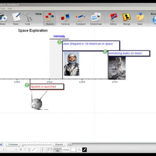 Creating a slideshow with Timeliner XE