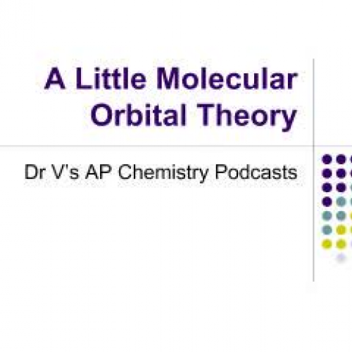 An Introduction to Molecular Orbital Theory