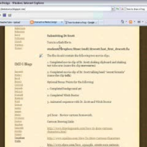 IMD I - Saving to dropbox