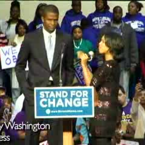 Obama Rally at South Carolina State Universit