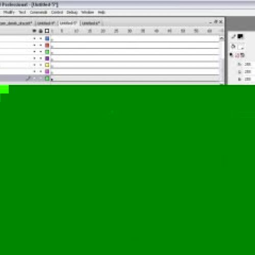 Text Music Video in Flash CS3 part 2