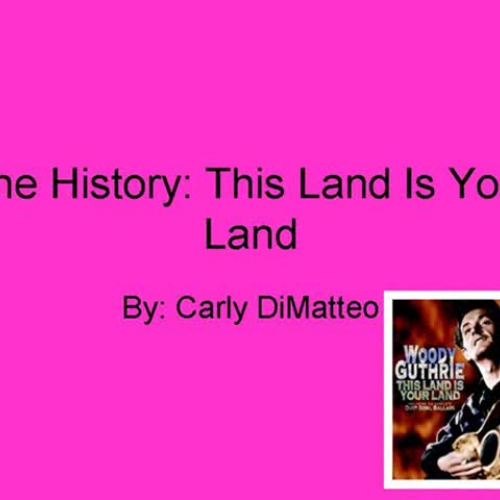 This Land Is Your Land