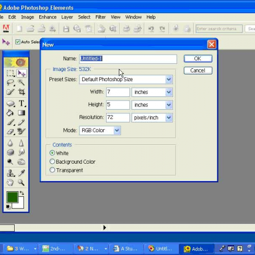 Photoshop Drawing tools 01