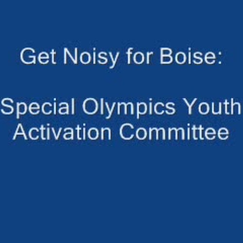 Special Olympics Youth Activation Committee W
