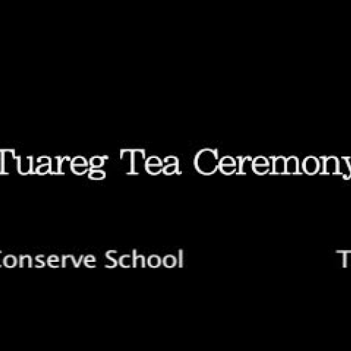 Tuareg Tea Ceremony