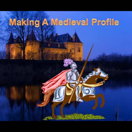 How to make a Medieval Profile