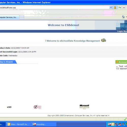 eSchool Mass Homeroom Update