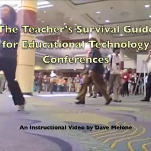 Teacher Survival Guide for Ed-Tech Conference