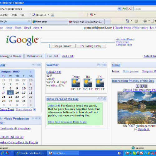 Google Calendar embed