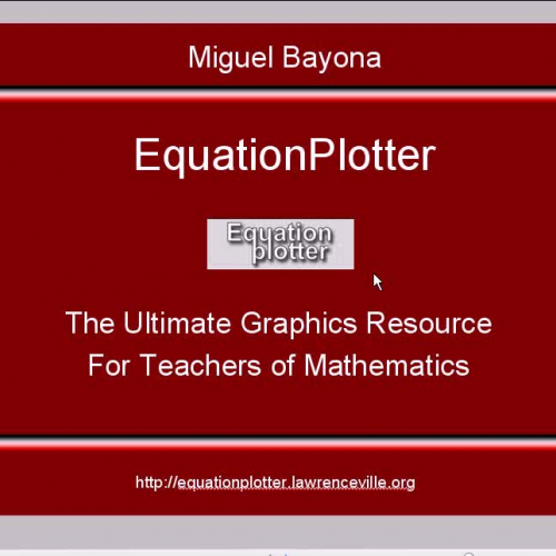 EquationPlotter Slope Field Program