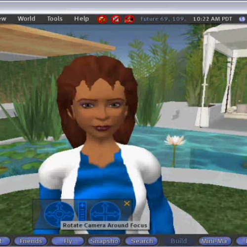 Snapshot in Second Life