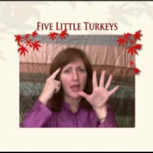Thanksgiving Five Little Turkeys