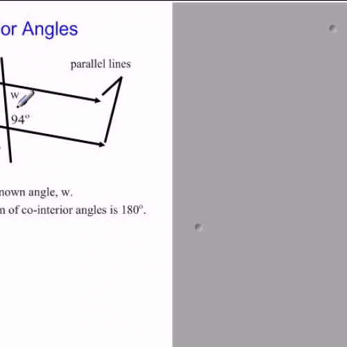 G12 Co-Interior Angles