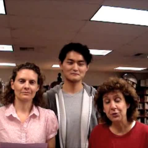 Student Led 8th Grade Writing Night