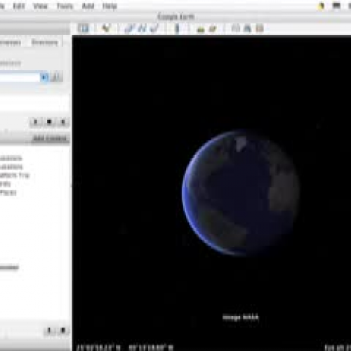 Navigating Google Earth Part 1