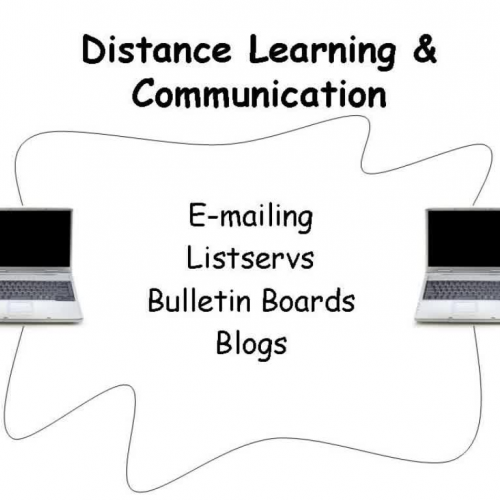 Distance Learning and Online Communication