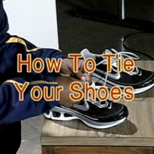 Studio Production 3-O - How to Tie your Shoes