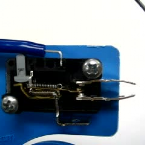 Bug switch with cover removed