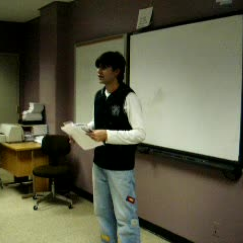 Fall 2008 Abdul answers a question