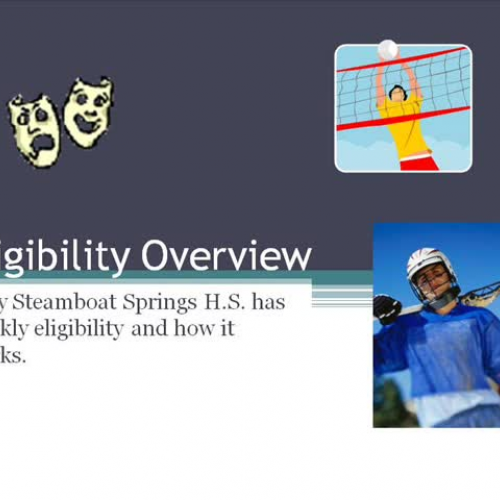 Steamboat Springs H.S. Eligibility Overview