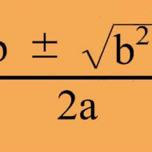 Quadratic Formula with Song