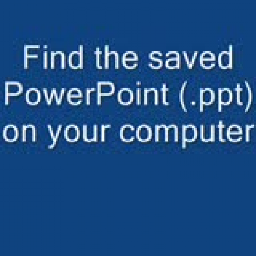 Convert PowerPoint to Movie