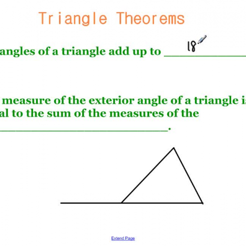 Triangle Theorems