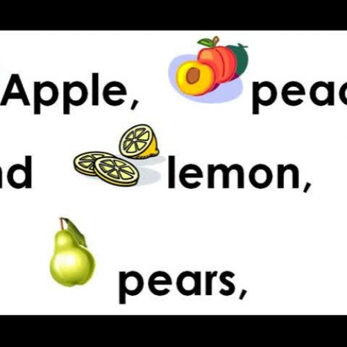 Fruits and Vegetables