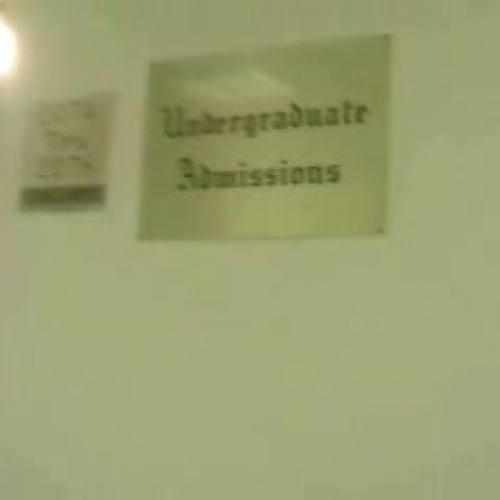 Advice to a College Freshman